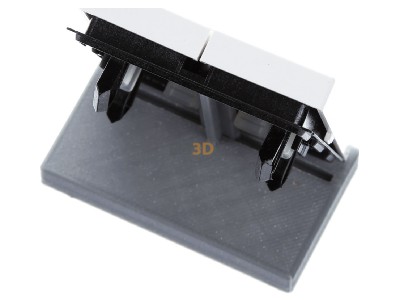 Ansicht oben hinten Jung A 595 BF P WW Wippe Symbole Pfeile 2-f alpinwei� 