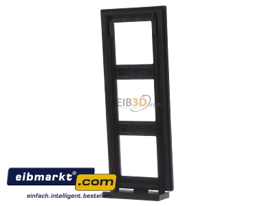 Ansicht hinten Jung AC 583 BF ANM Rahmen 3-fach anthrazit matt 