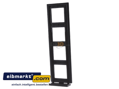 Ansicht hinten Jung AC 584 BF ANM Rahmen 4-fach anthrazit matt 