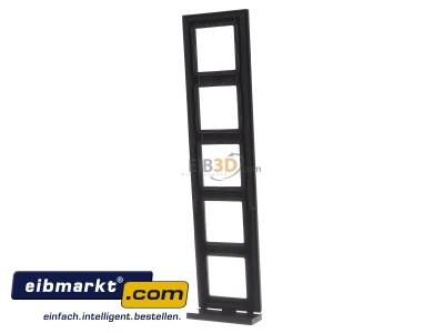 Ansicht hinten Jung AC 585 BF ANM Rahmen 5-fach anthrazit matt 