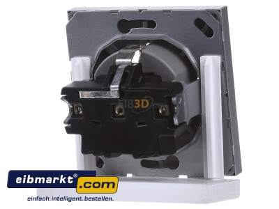 Ansicht hinten Jung AL1520 KI SCHUKO-Steckdose aluminium 