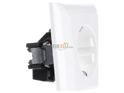 View on the left Jung AS 1520 WW Socket outlet protective contact white - 

