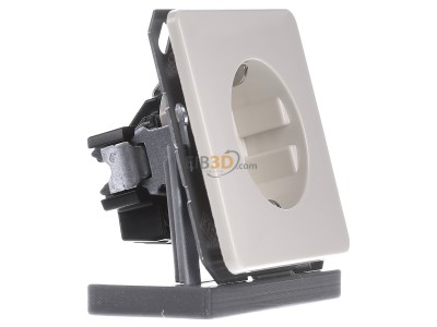 Ansicht links Jung CD 1520 SCHUKO-Steckdose wei� 