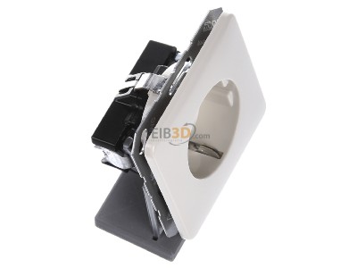 Ansicht oben links Jung CD 1520 SCHUKO-Steckdose wei� 