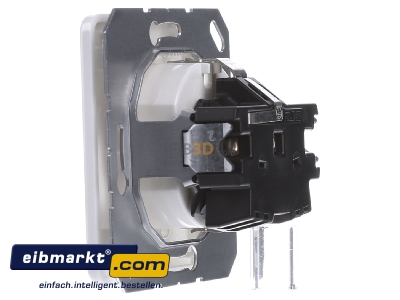 Ansicht rechts Jung CD 1520 BF KI WW SCHUKO-Steckdose alpinwei� 