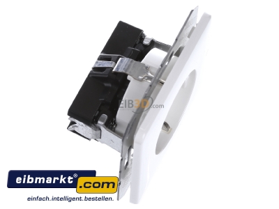Ansicht oben links Jung CD 1520 BF KI WW SCHUKO-Steckdose alpinwei� 