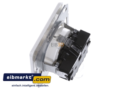 Ansicht oben rechts Jung CD 1520 BF KI WW SCHUKO-Steckdose alpinwei� 