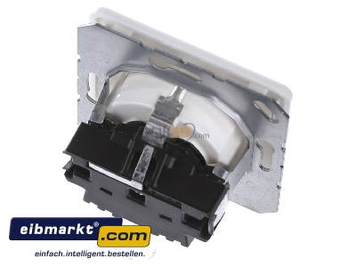 Ansicht oben hinten Jung CD 1520 BF KI WW SCHUKO-Steckdose alpinwei� 