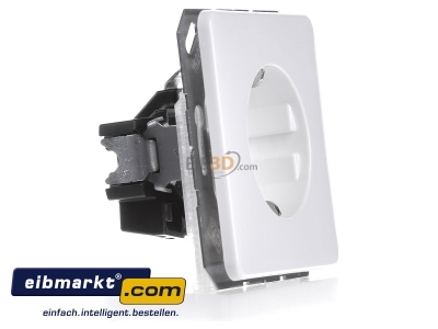 Ansicht links Jung CD 1520 BF WW SCHUKO-Steckdose alpinwei� 