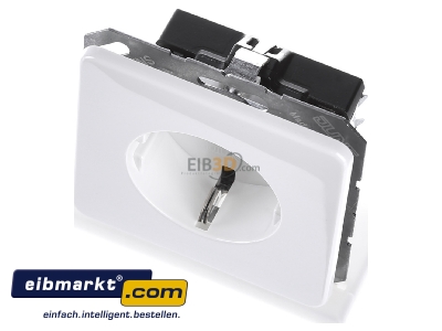 Ansicht oben vorne Jung CD 1520 BF WW SCHUKO-Steckdose alpinwei� 