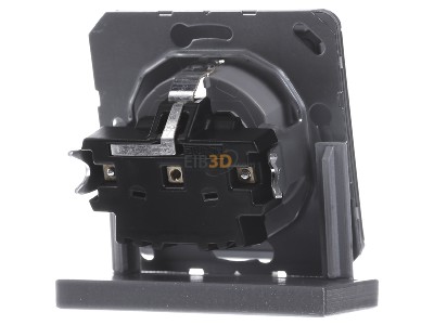 Ansicht hinten Jung CD 1520 KI PT SCHUKO-Steckdose platin 