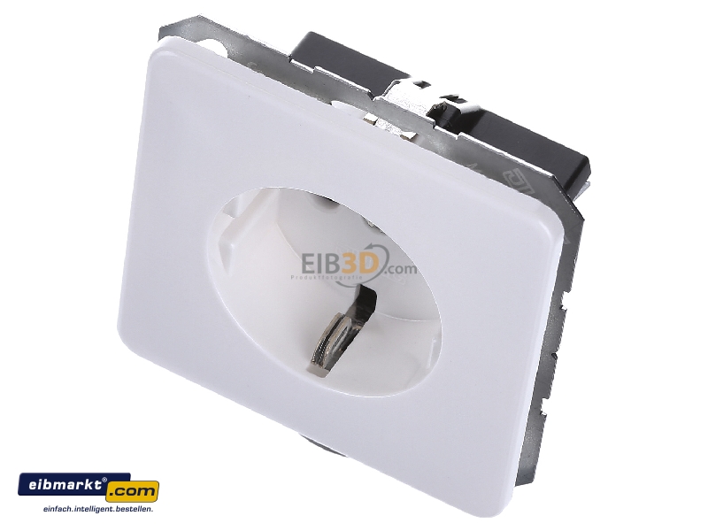 Presa Elettrica JUNG A 1520 KI WW – Schuko 16A 250V, Bianco Alpino, Con Protezione Contatti, 1 Pezzo