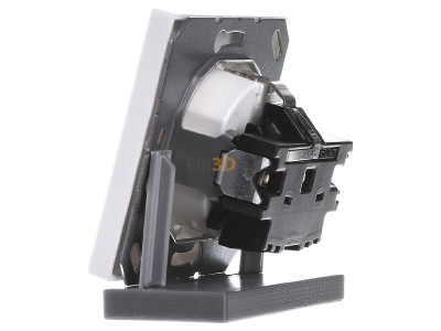 Ansicht rechts Jung LS 1520 NA WW SCHUKO-Steckdose alpinwei� 