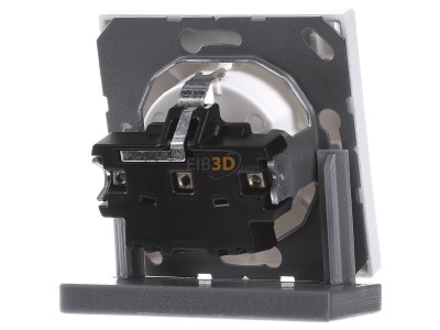 Ansicht hinten Jung LS 1520 NA WW SCHUKO-Steckdose alpinwei� 