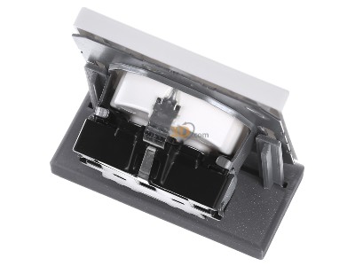 Top rear view Jung LS 1520 NA WW Socket outlet (receptacle) 
