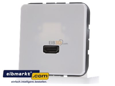 Frontansicht Jung MA CD 1112 WW Multimediadose HDMI alpinwei 