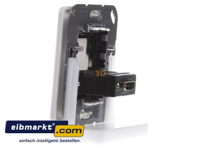 Ansicht rechts Jung MA CD 1112 WW Multimediadose HDMI alpinwei 