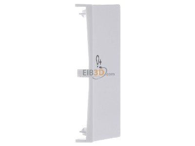 Ansicht links Busch Jaeger 6234-21-84 Wippe 2-f li Symbol Dimmer studiowei 