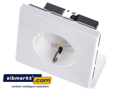 Ansicht oben vorne Jung LS 1520 N WW SCHUKO-Steckdose alpinwei� 