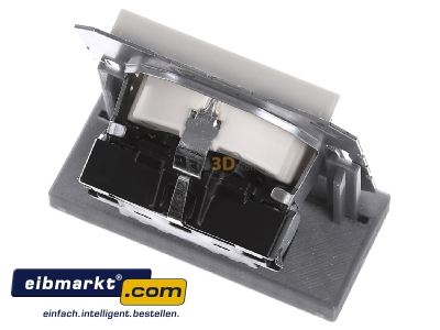 Ansicht oben hinten Jung A1520KI SCHUKO-Steckdose wei� A 1520 KI