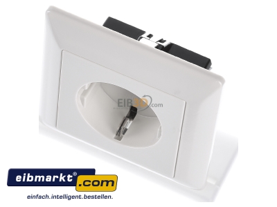 View up front Jung AS1520 Socket outlet protective contact 
