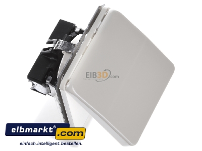 Ansicht oben links Jung CD 1520 BF KL SCHUKO-Steckdose wei� 