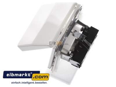 Ansicht oben rechts Jung CD 1520 BF KL SCHUKO-Steckdose wei� 