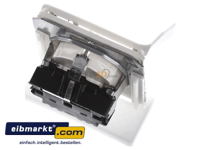 Ansicht oben hinten Jung CD 1520 BF KL SCHUKO-Steckdose wei� 