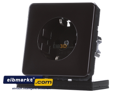 Frontansicht Jung CD 1520 BR SCHUKO-Steckdose braun 
