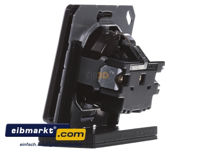 Ansicht rechts Jung CD 1520 BR SCHUKO-Steckdose braun 