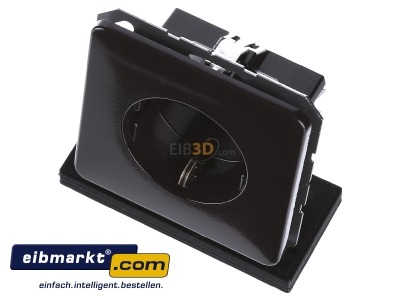 Ansicht oben vorne Jung CD 1520 BR SCHUKO-Steckdose braun 