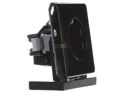 View on the left Jung CD 1520 SW Socket outlet (receptacle) 
