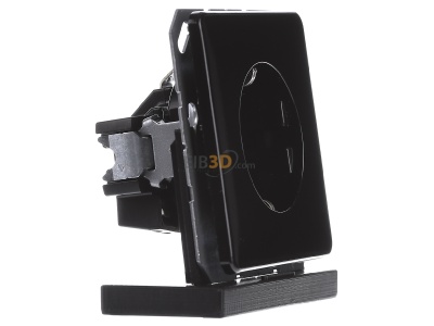 Ansicht links Jung CD 1520 SW SCHUKO-Steckdose schwarz 