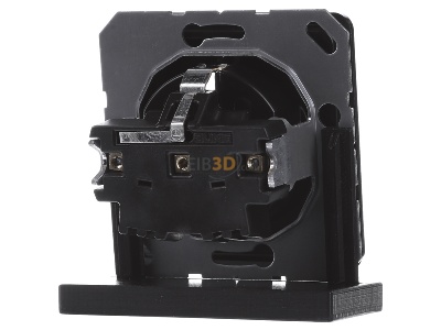 Ansicht hinten Jung CD 1520 SW SCHUKO-Steckdose schwarz 
