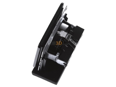Ansicht oben rechts Jung CD 1520 SW SCHUKO-Steckdose schwarz 