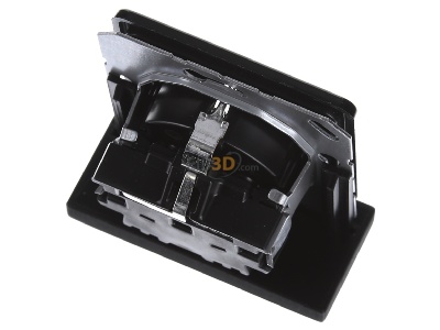 Ansicht oben hinten Jung CD 1520 SW SCHUKO-Steckdose schwarz 