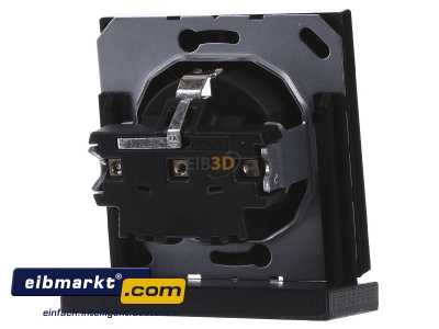 Ansicht hinten Jung LS 1520 SW SCHUKO-Steckdose schwarz 