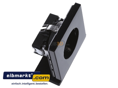 Ansicht oben links Jung LS 1520 SW SCHUKO-Steckdose schwarz 