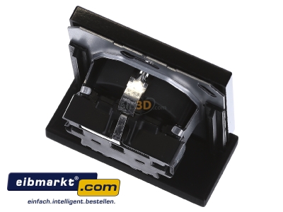 Ansicht oben hinten Jung LS 1520 SW SCHUKO-Steckdose schwarz 