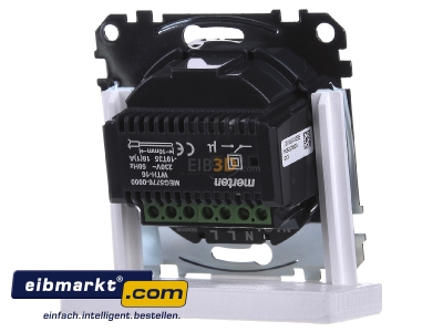 Ansicht hinten Merten MEG5776-0000 Temperaturregler-Einsatz mit Touch-Display 
