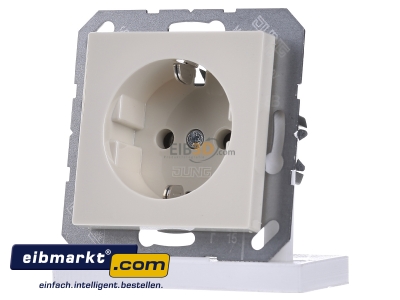 Front view Jung A 1520 BF Socket outlet protective contact
