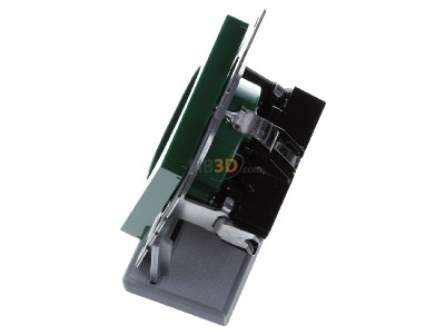 Ansicht oben rechts Jung A 1520 BF GN SCHUKO-Steckdose 16A�250V 