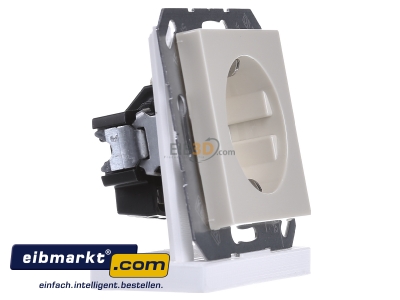 Ansicht links Jung A 1520 BFKI SCHUKO-Steckdose 16A�250V m.Ber�hrungsschutz 