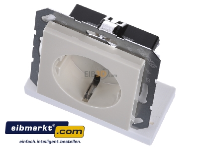 Ansicht oben vorne Jung A 1520 BFKI SCHUKO-Steckdose 16A�250V m.Ber�hrungsschutz 
