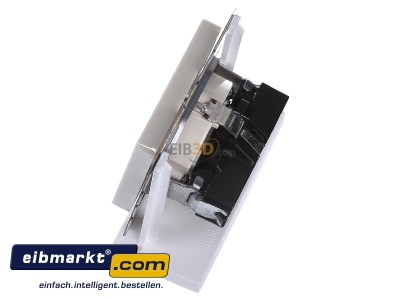 Ansicht oben rechts Jung A 1520 BFKI SCHUKO-Steckdose 16A�250V m.Ber�hrungsschutz 