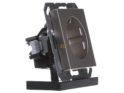 Ansicht links Jung A 1520 KI CH SCHUKO-Steckdose 16A�250V m.Ber�hrungsschutz 