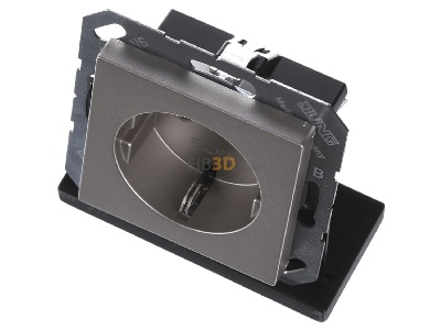 Ansicht oben vorne Jung A 1520 KI CH SCHUKO-Steckdose 16A�250V m.Ber�hrungsschutz 