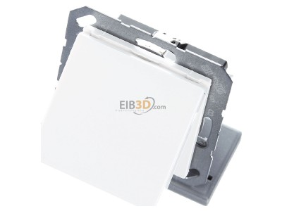 Ansicht oben vorne Jung A 1520 KIKL WW SCHUKO-Steckdose 16A�250V Klappdeckel 
