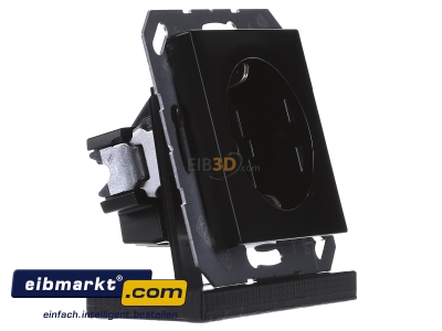 Ansicht links Jung A 1520 SW SCHUKO-Steckdose 16A�250V 
