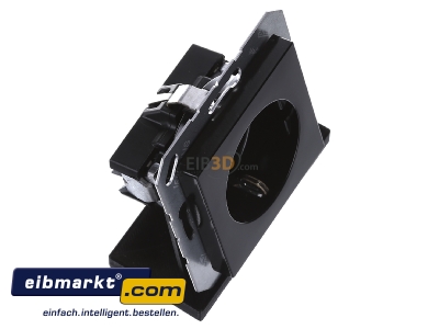 Ansicht oben links Jung A 1520 SW SCHUKO-Steckdose 16A�250V 